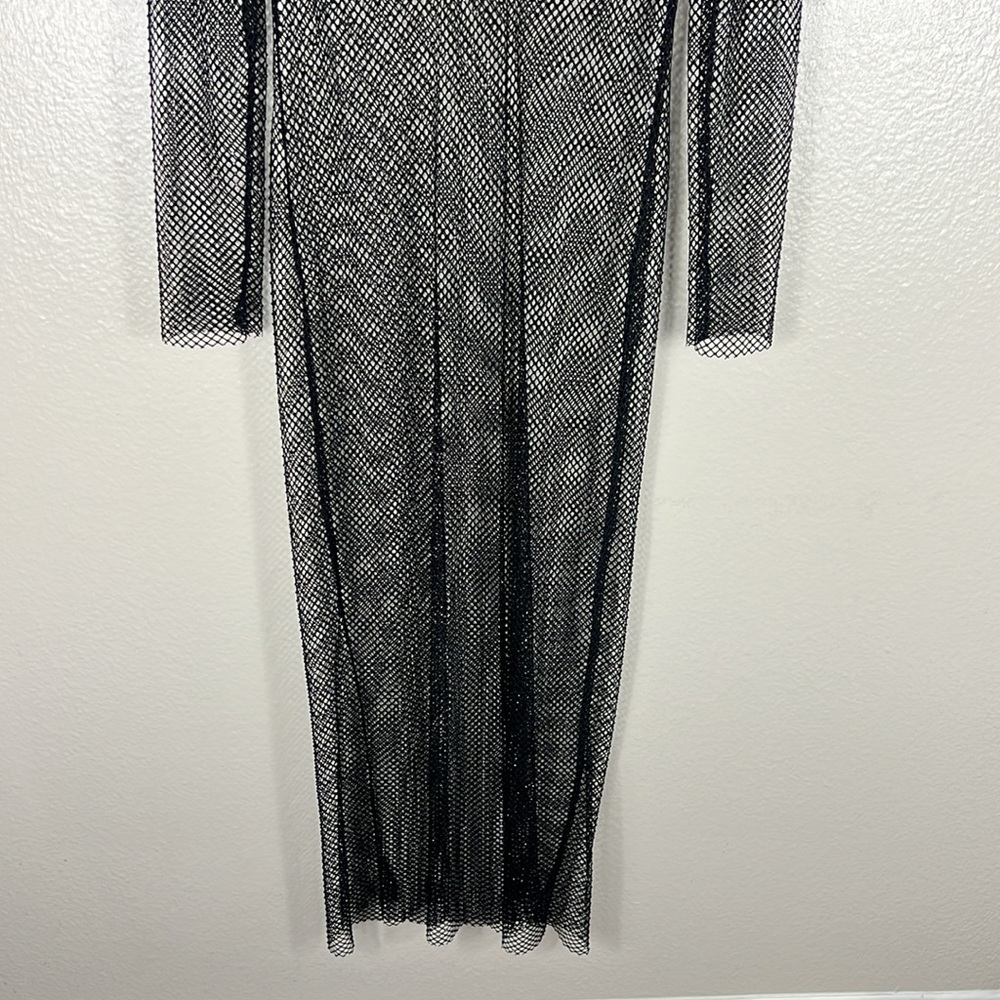 L'AGENCE Sara Mesh Cover-Up Dress - Picture 6 of 12